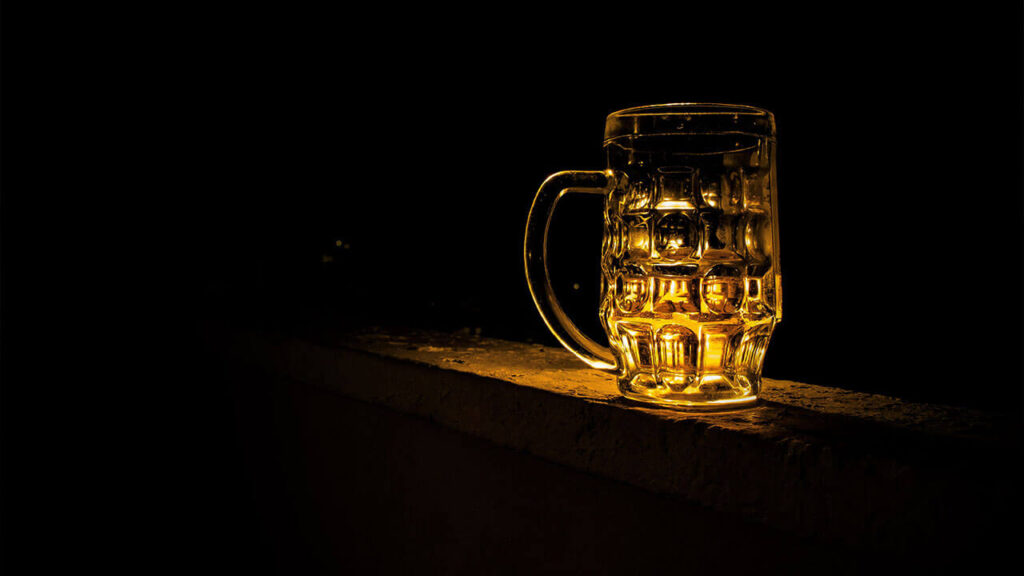 Bier am Abend